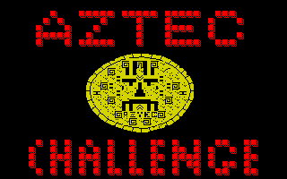 Aztec Challenge - Title Screen.