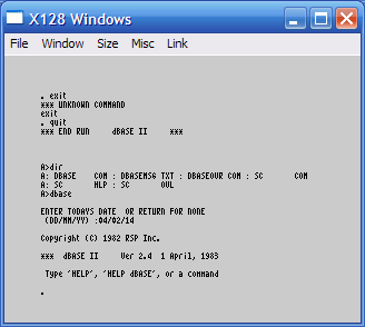 CP/M DBase