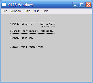 CP/M Turbo Pascal